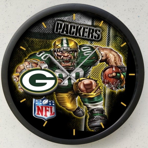 Green Bay Packers wall clock - Picture 3 of 4
